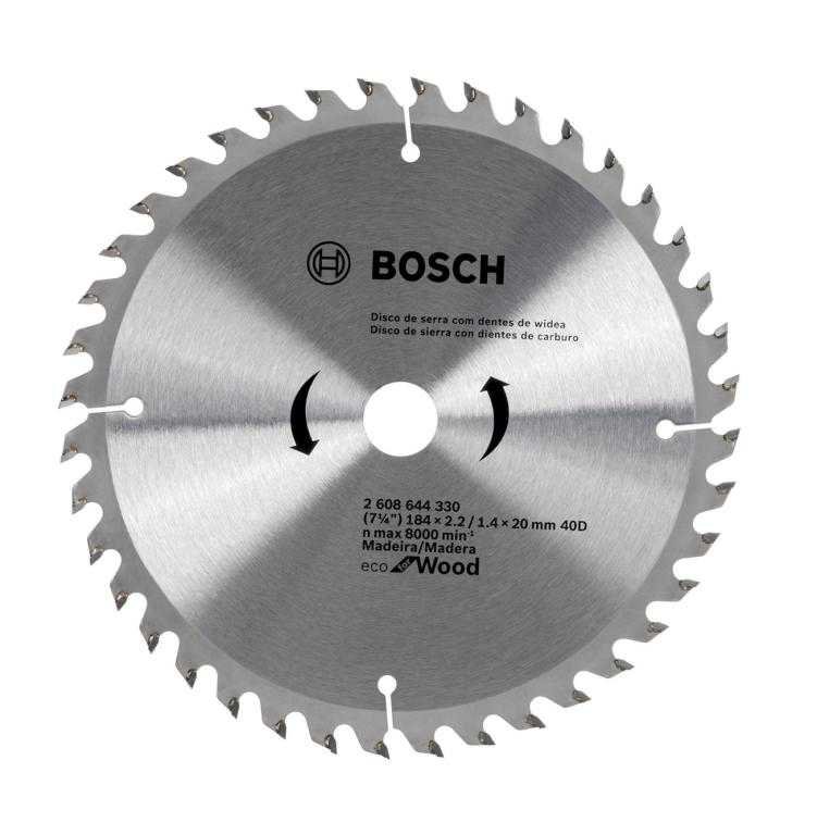 Serra Videa 184 X 40 D 20 Mm For Wood [ 2608644330 ] Bosch