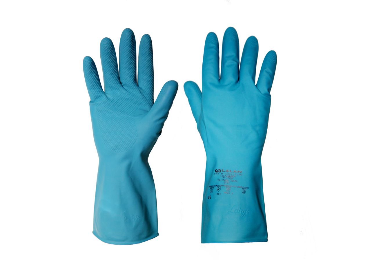 Luva Latex Nitrilica Com Forro Tamanho M Verde [ 111333802 ] Lalan
