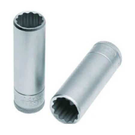 Chave Soquete Estriada 12 Mm Encaixe 1/2 Longo [ 015 706 ] Gedore
