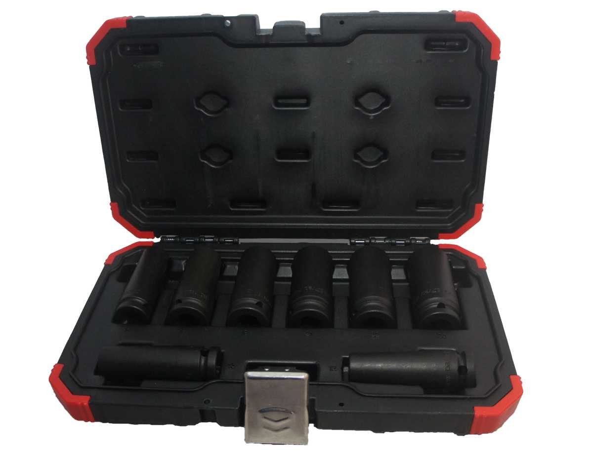 Jogo Soquete Impacto 12 A 23mm Enc 1/2 C/ 08 Pc [ R63003108