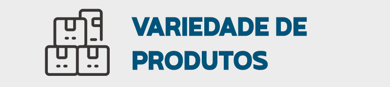 informativo variedade de produtos