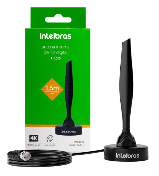 Antena Interna Uhf/hdtv [ 4140009 ] Intelbras