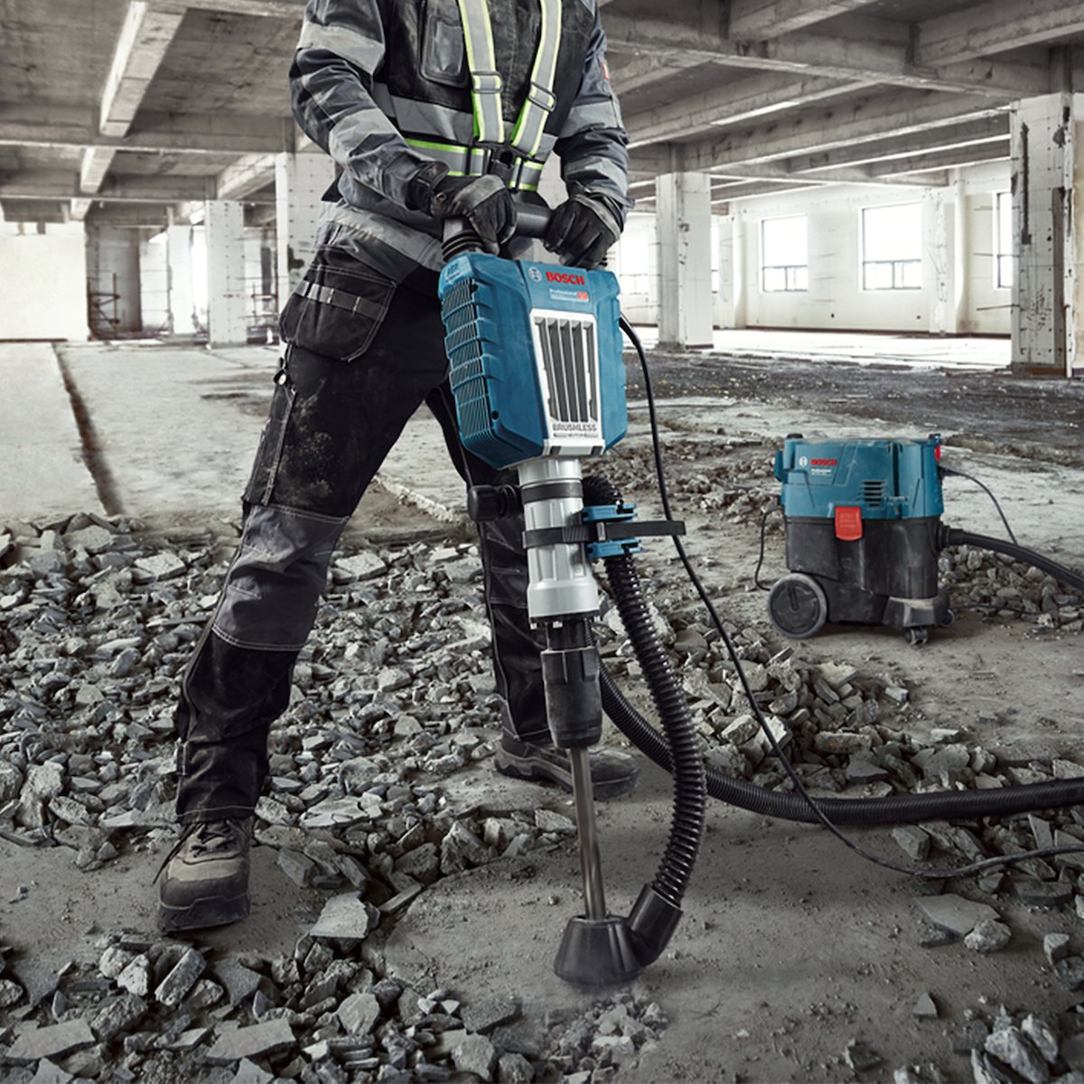 Martelo Rompedor Sds Max 1750w Com Maleta Gsh-14c Bosch