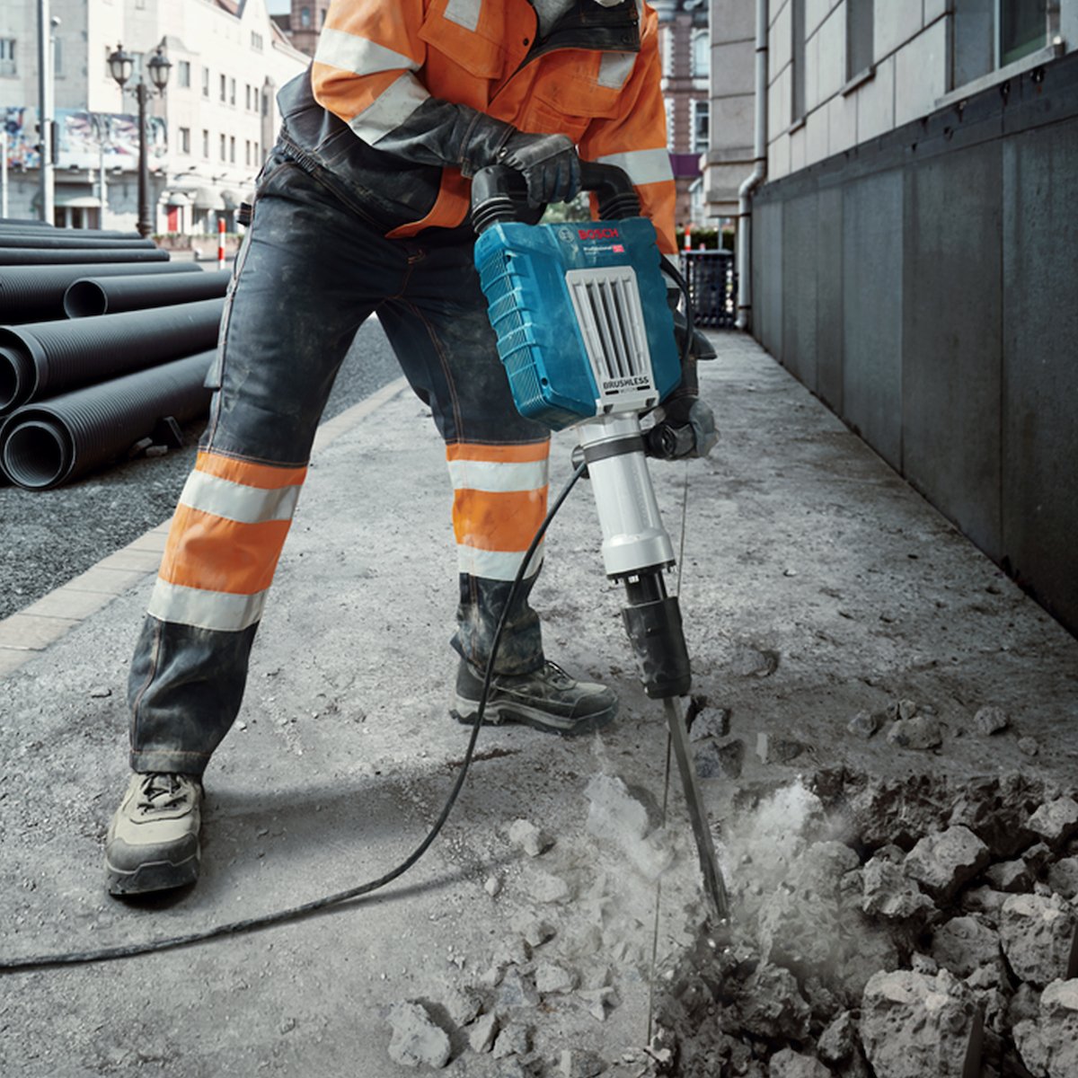 Martelo Rompedor Sds Max 1750w Com Maleta Gsh-14c Bosch