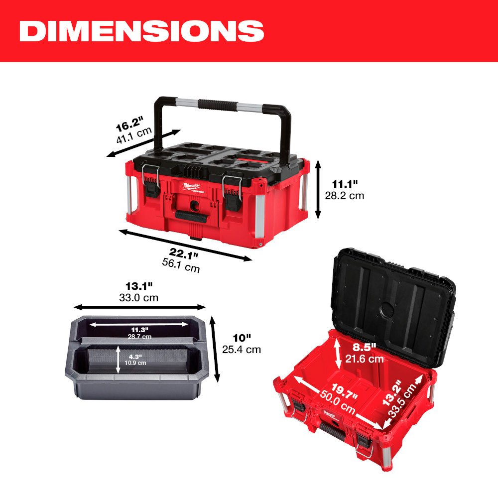 Caixa Ferramenta Organizadora G Packout [48228425] Milwaukee