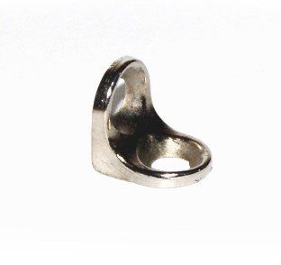 Cantoneira Macica 2 Furos Zamac Niquel C/100 Pc [ 1000 ] Matrix