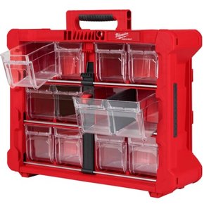 Milwaukee Bottiglia PACKOUT 1005 Ml Rossa Con Coperchio Chug - Sistema Modulare Twist And Lock - 6
