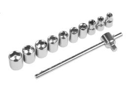 Jogo Chave Soquete 4 A 13mm Enc 1/4 C/ 24pc [ 41192024 ] Tramontina
