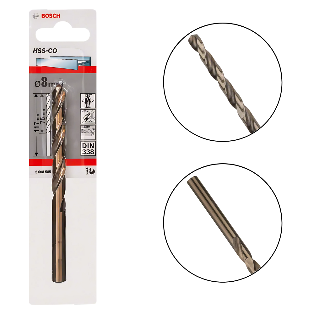 hirata様 Broca Para Inox 8.0 Mm [ 2608585860 ] Bosch