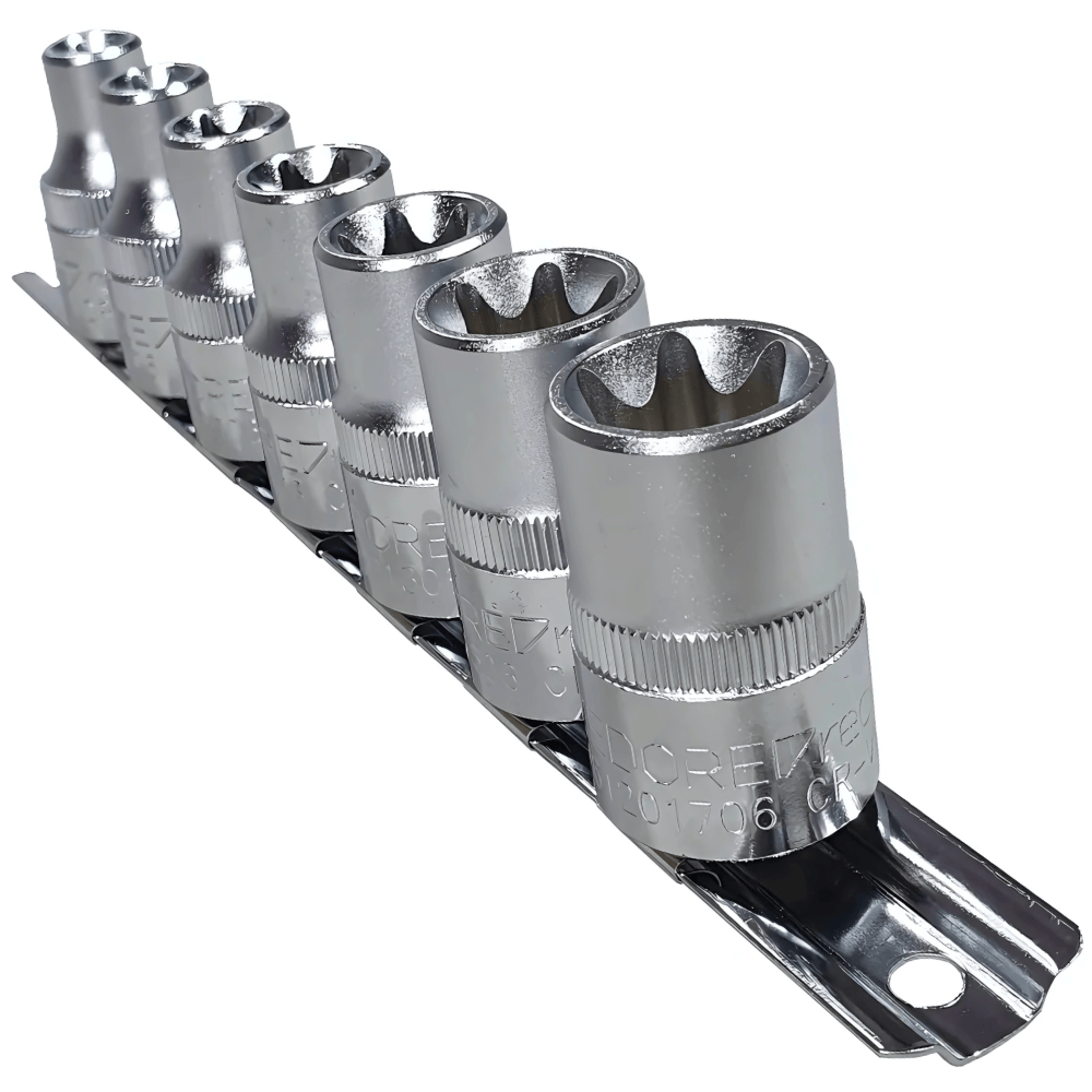 Jogo Chave Soquete Torx/hexal Enc 1/2 C/ 07 Pc [ R61208007