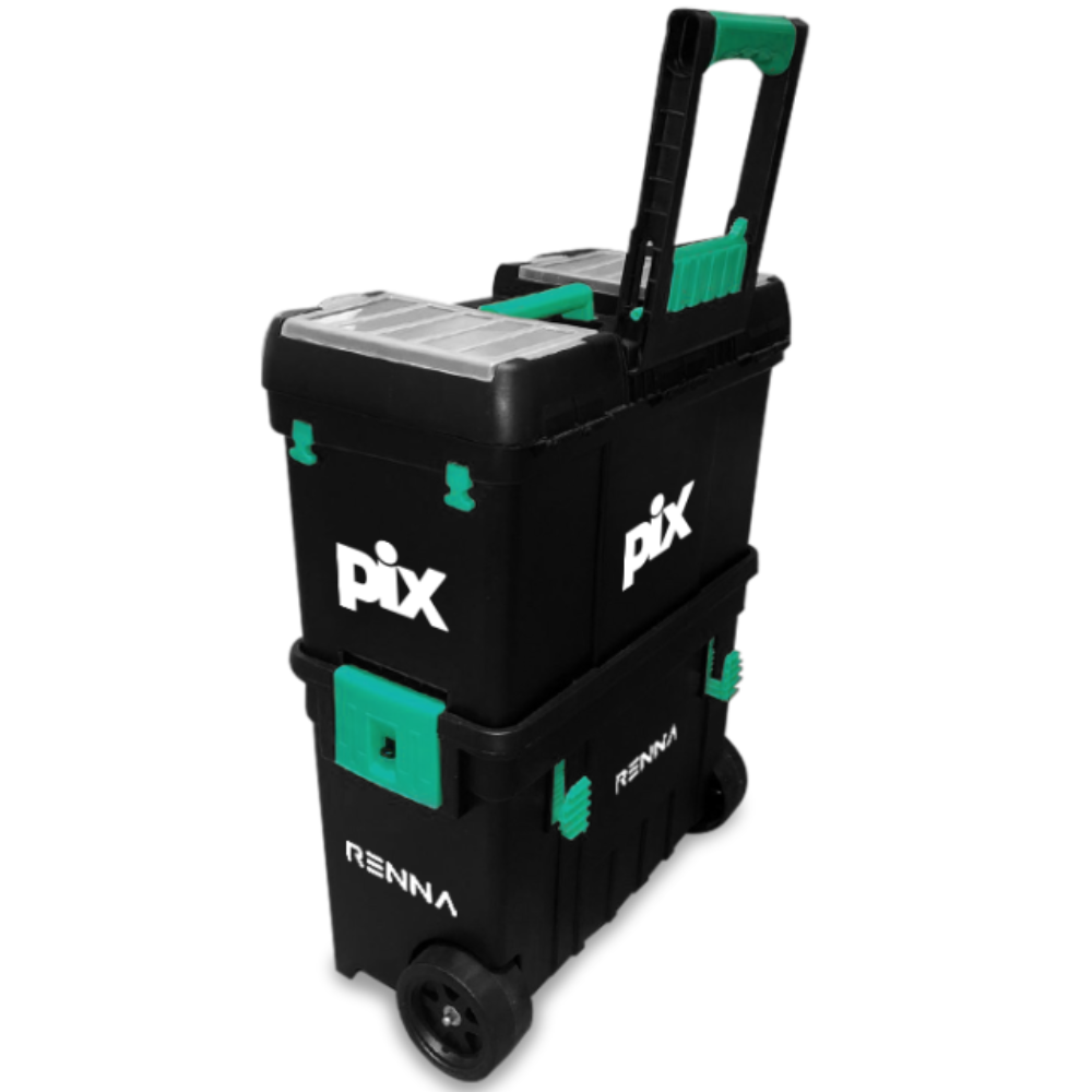 Caixa Plastica Carrinho Ferram. 26x29x62 [ 3.650.6235 ] Renna