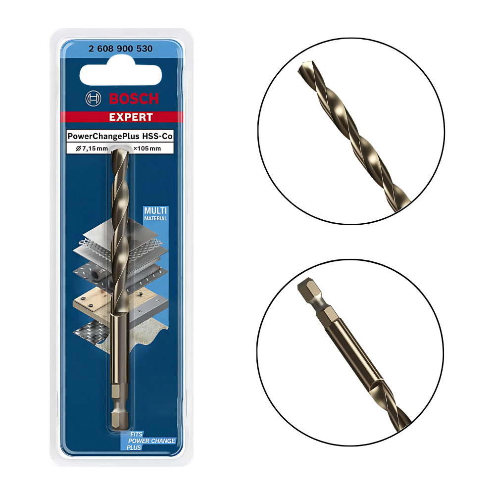 Broca Guia P/serra Copo 7,15 Mm Cobalto [2608.900.530-000 ] Bosch