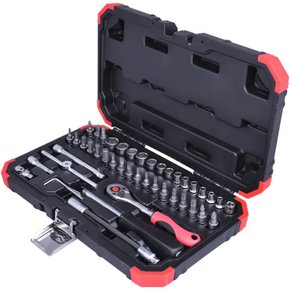 Jogo Soquete Sextavado 4 A 14mm Enc 1/4 C/ 46 Pc [ 3300052