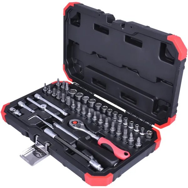 Jogo Soquete Sextavado 4 A 14mm Enc 1/4 C/ 46 Pc [ 3300052