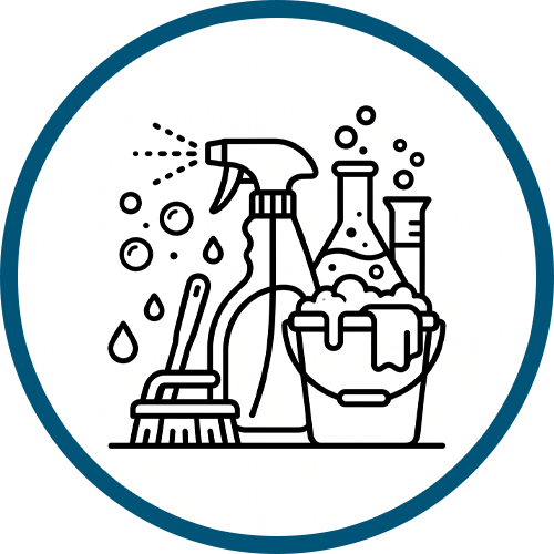 categoria limpeza e quimicos